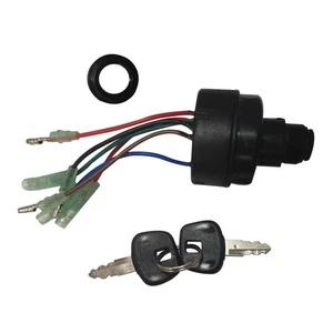 1x Main Ignition Key Switch Fit for Tohatsu Nissan 353-76020-3 353760203M New Aq - Picture 1 of 9