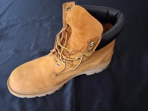 EINZELN RECHTS Stiefel nur Timberland Herren 12 Amputierte Ersatzstiefel Weizen Nubuk - Bild 1 von 4