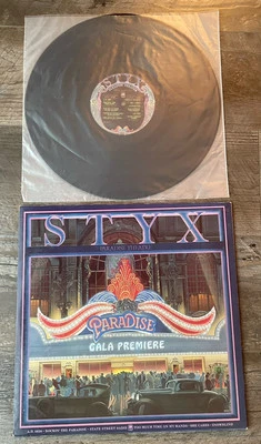 STYX "Paradise Theatre" Etched LP Original 1981 A&M SP-3719 [EDP Press] - Nice! - Image 1 of 4