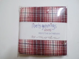 Moda Primitive Gatherings Liberty Gatherings Wovens 42 Piece 5" Charm Pack - Picture 1 of 1