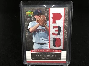 CURT SCHILLING 2097 UPPER DECK PREMIER PATCHES TRIPLE 3 COLOR PATCH #D 74/90 - Picture 1 of 1