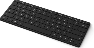 Microsoft 21Y-00004 Designer Compact Keyboard - Black ( UK English Key Layout) - Image 1 of 4