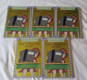 Junie B., First Grader At Last by Park, Barbara ~ Lot of 5 NEW Classroom Set - Picture 1 of 2