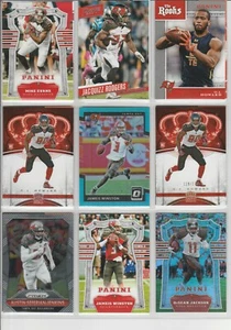 TAMPA BAY BUCCANEERS 20+ KARTEN LOT RONALD JONES RELIQUIE 499 JAMEIS WINSTON # 299 - Bild 1 von 3