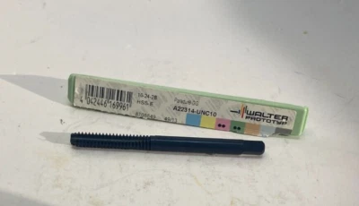 WALTER PROTOTYP  10-24 Cobalt Straight Flute Tap - 4 FL - Semi Bottoming - HSS-E - Image 1 of 4