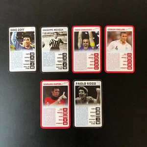 2010 Top Trumps FIFA World Cup Soccer Lot Dino Zoff Paolo Rossi Buffon Italy ++ - Picture 1 of 5