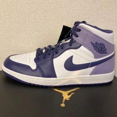 Nike Air Jordan 1 Mid DQ8426-515 Sky J Purple White Light Blueberry men's - Image 1 of 4