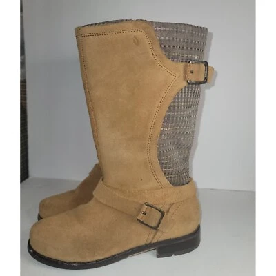 Botas textiles/gamuza OLUKAI Pa’ia arnés de media pantorrilla marrón púrpura talla 5 Foto 1 de 4