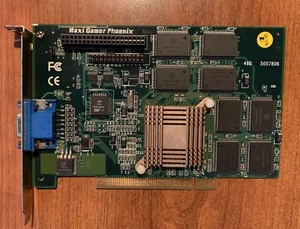 Guillemot MAXI GAMER PHOENIX 16Mb PCI 3Dfx VOODOO BANSHEE Retro Gamer WORKING! - Picture 1 of 5