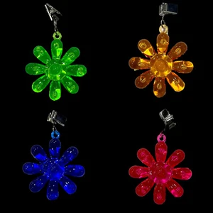 4 X Tablecloth Table Cloth Cover Weight Clip Clamp Colourful Plastic Picnic - Picture 1 of 1