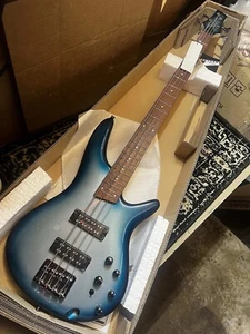 Ibanez SR Standard SR300E Bass Guitar - Deep Ocean Metallic - Picture 1 of 6