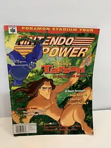 Nintendo Power Magazine N64 Volume 129 Tarzan W/Pokemon Comic No T. Hawk Poster - Picture 1 of 8