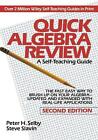 Quick Algebra Review: A Self-Teaching Guide by Peter H. Selby (English) Paperbac