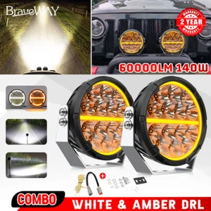 2pcs 6.5'' LED Offroad Driving Lights Spot Flood for Trucks Car 4x4 Pickup ATV - Picture 1 of 14