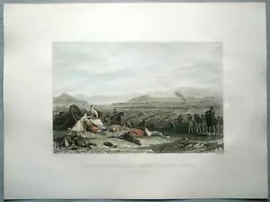 1836 Impresión Allom ESCOCESA: BATALLA DE CULLODEN, CERCA DE INVIERNO, #15 - Imagen 1 de 1