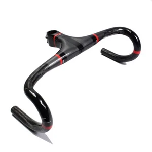 Ultra Light Road Bike Integrated Handlebar Carbon Fiber Road Bike Drop Bar - Picture 1 of 12