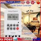 7 Day Weekly Programmable LCD Digital Timer Switch Controller Setting Clock