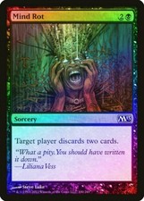 Mind Rot FOIL Magic 2013 / M13 NM Black Common MAGIC GATHERING CARD ABUGames