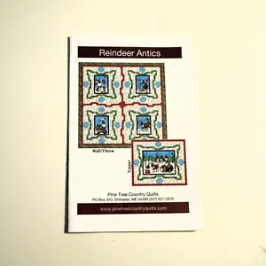 Quilt Pattern "Reindeer Antics" by Pine Tree Country Quilts - Picture 1 of 2