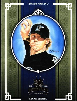 Logan Kensing #245 2005 Donruss Diamond Kings Florida Marlins SP4-31 - Image 1 of 2