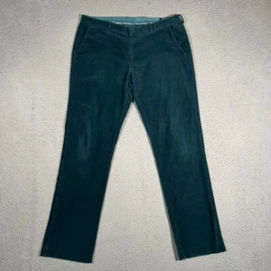 Pantalones Bonobos Para Hombre 34x31 Azul Pana Delgados Rectos Informales Preppy Bolsillos - Imagen 1 de 10