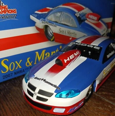 Sox&Martin 2007 NHRA  Dodge Stratus Pro Stck  Bob Panella Jr 1.24scale(( NIB )) - Image 1 of 4