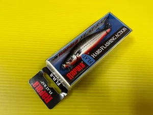 Rapala Flat Rap FLR-8 SMOB, Silver Mullet Orange Belly Color Minnow Fishing Lure - Bild 1 von 4