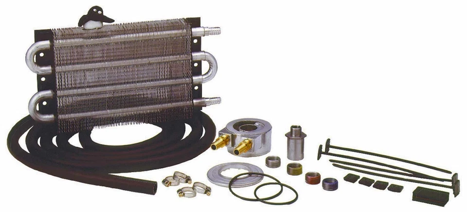 Perma-Cool 12-1/2 X 7-1/2 X 3/4 In Engine Oil System Fluid Cooler Kit P/N 10189 - Image 1 of 1