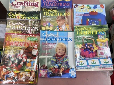 Lot of 27 Crafting Traditions Magazine Fall Halloween Autumn Craft Art 90s 2000s - Image 1 of 4