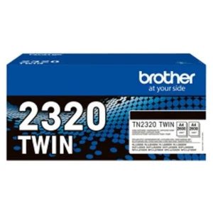 Brother TN2320 TWIN Toner schwarz 2er Pack bis zu 2200 Seiten - Bild 1 von 1