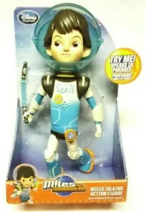 NEW MILES TALKING ACTION FIGURE FROM TOMORROWLAND FROM DISNEY. SPEAKS 18 PHRASES - Picture 1 of 2
