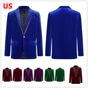 Kid's Boy's Blazer Baptism Coat Dress Up Suit Wedding Outwear Single Breasted - Picture 1 of 32