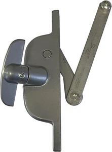 Jalousie Fensterbediener, ohne Hand, Aluminium, 3-5/8" Arm, für Pan Am Fenster - Bild 1 von 2