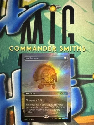 Sol Ring ✨ Borderless Foil ✨ MTG NM Secret Lair NALAC SPANISH 2063 - Image 1 of 2