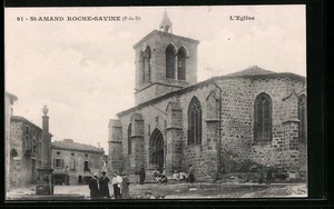 CPA Saint-Amant-Roche-Savine, L´Eglise - Picture 1 of 2