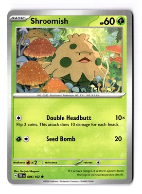 Shroomish 006/162 SV05: Temporal Forces Regular - Image 1 of 3