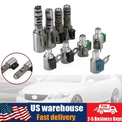 Solenoides de transmisión de 6 velocidades A960E para Lexus IS250 2,5 L IS300 GS300 2005-2011 Foto 1 de 4