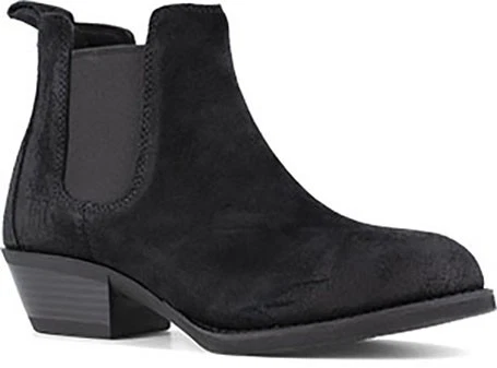 FRYE Supply Women's Steel Toe Chelsea Safety Work Boot Black FR40501F 11 Women