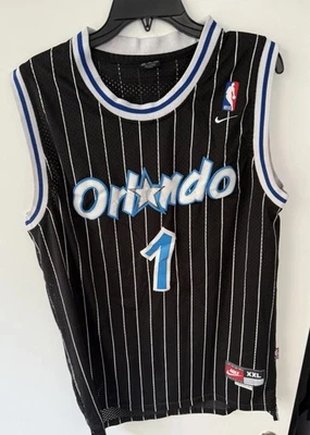 Camiseta deportiva vintage Nike NBA Orlando Magic #1 Penny Hardaway longitud XXL +2 Foto 1 de 4