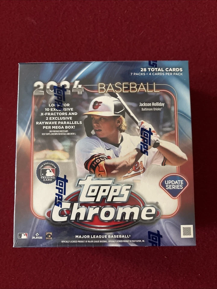 Very Hot 2024 Topps Chrome Update Mega Box