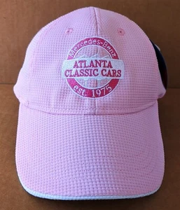 Mercedes-Benz Atlanta Classic Cars Pink Baseball Hat Cap Adjustable by KC Caps - Picture 1 of 9