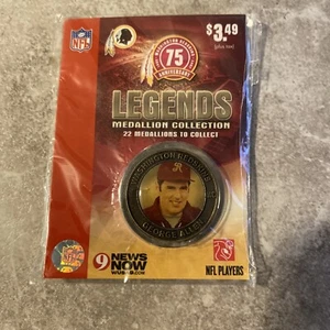 George Allen Washington Redskins 75th Anniversary Legends Medallion Coin NFL - Picture 1 of 2