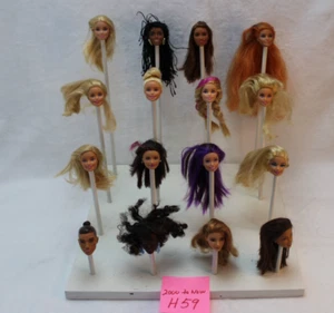 Barbie Doll Heads Mattel for OOAK & CUSTOM OR REPLACEMENT Various H59 2000's - Picture 1 of 19