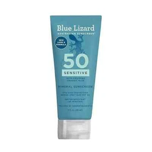 Blue Lizard 3PK SENSITIVE Mineral Sunscreen w/Zinc Oxide,SPF 50, WaterResistant - Picture 1 of 4