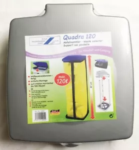 Soporte variable para bolsa de basura soporte para bolsa de basura recolector de residuos 120 L f bolsa amarilla basura - Imagen 1 de 1
