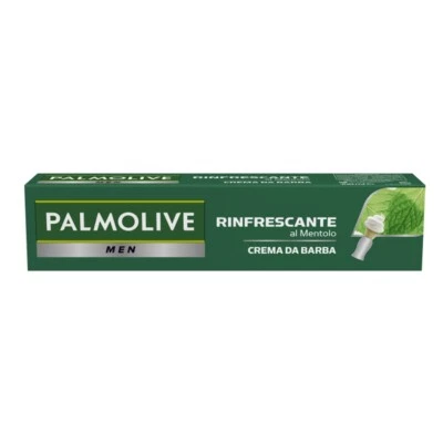 Palmolive Crema Barba Tubo 100 Ml. Mentolo Verde Foto 1 de 3