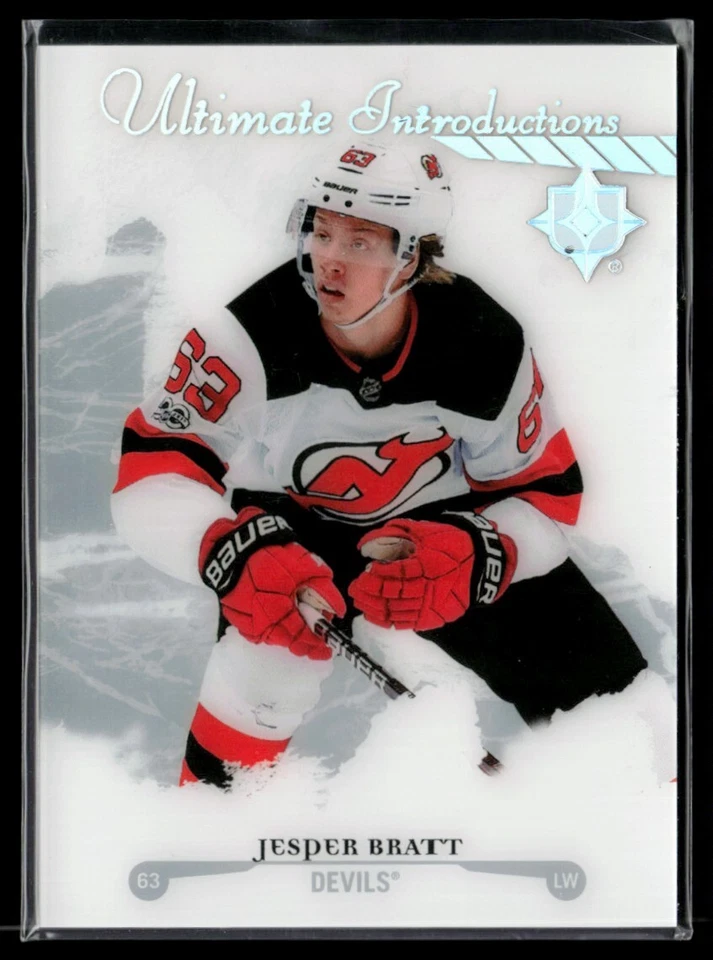 2017-18 Ultimate Collection Introductions #UI-22 Jesper Bratt RC - Image 1 of 2