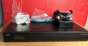 Cisco ISR 4321 Security Bundle Router ISR4321-SEC/K9 w/ POWER SUPPLY & RACK KIT - Afbeelding 1 van 1