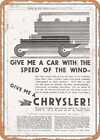 METAL SIGN - 1929 Chrysler Vintage Ad