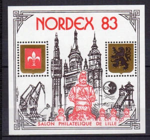 France 1983 bloc souvenir Salons philatéliques de Lille / TE4673 - Picture 1 of 1